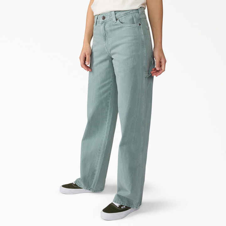 Dickies 1993 Loose Straight Carpenter Jeans - Women's Stormy Sea