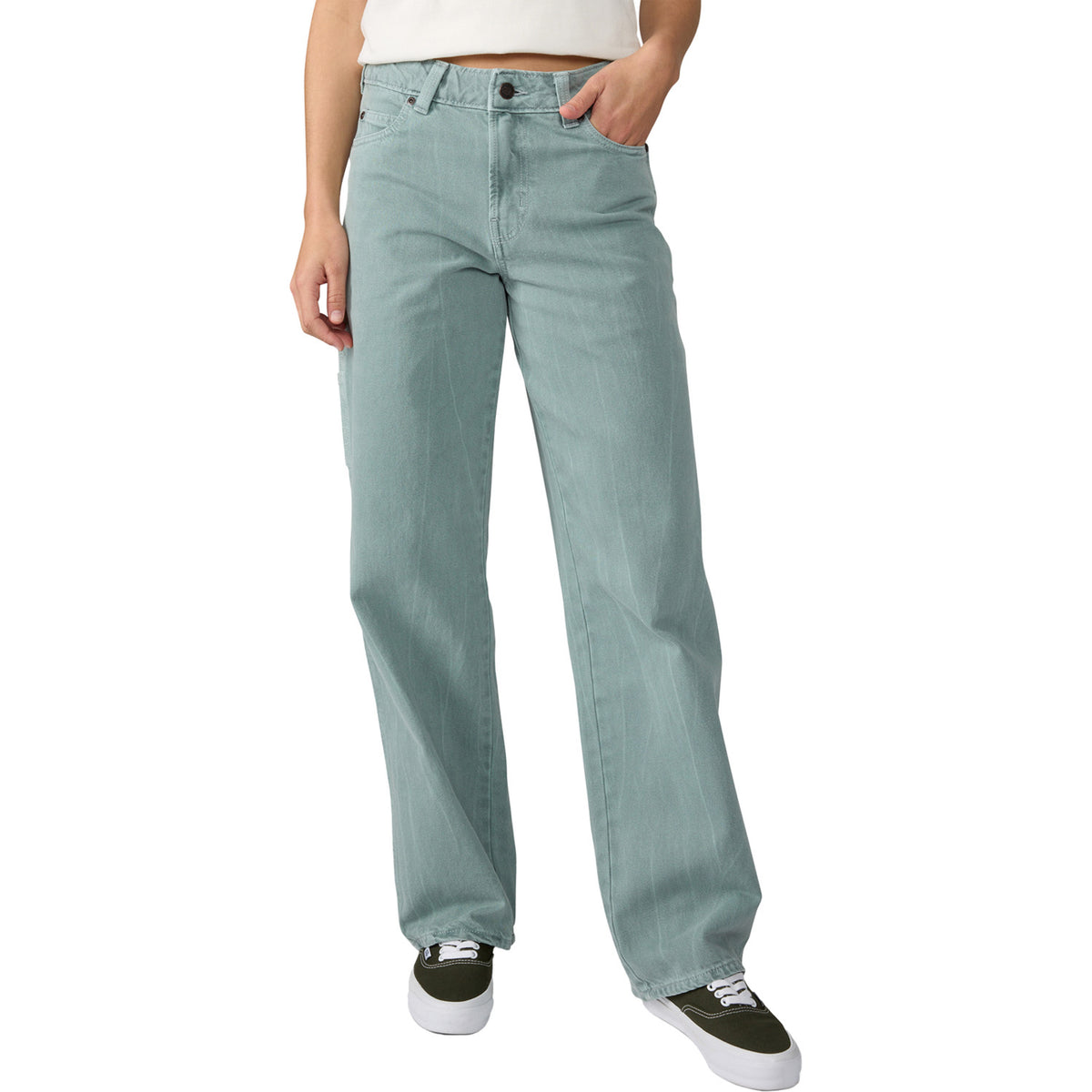 Dickies 1993 Loose Straight Carpenter Jeans - Women's Stormy Sea