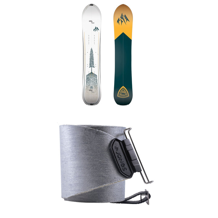 Jones Frontier 2.0 Splitboard + Nomad Quick Tension Tail Clip Splitboard Skins 2026
