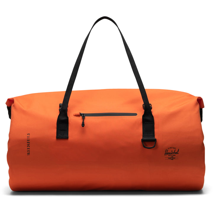 Herschel Supply Co. Dry Bag 55 L Duffle Bag Vermillion Orange
