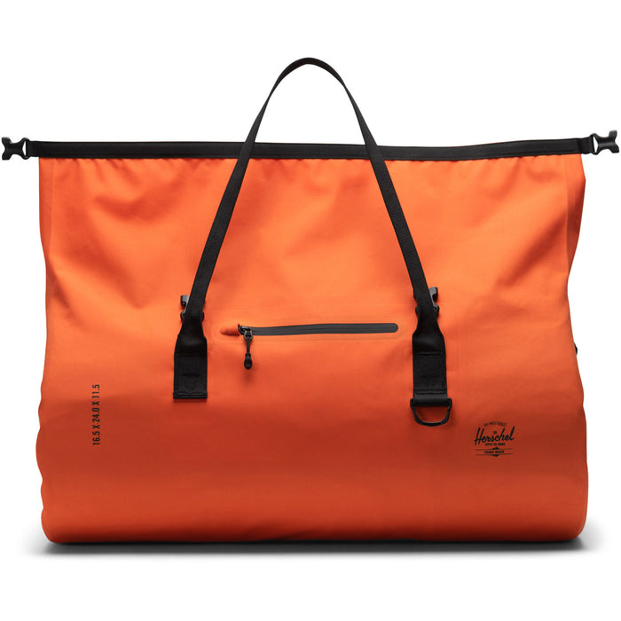 Herschel Supply Co. Dry Bag 55 L Duffle Bag Vermillion Orange