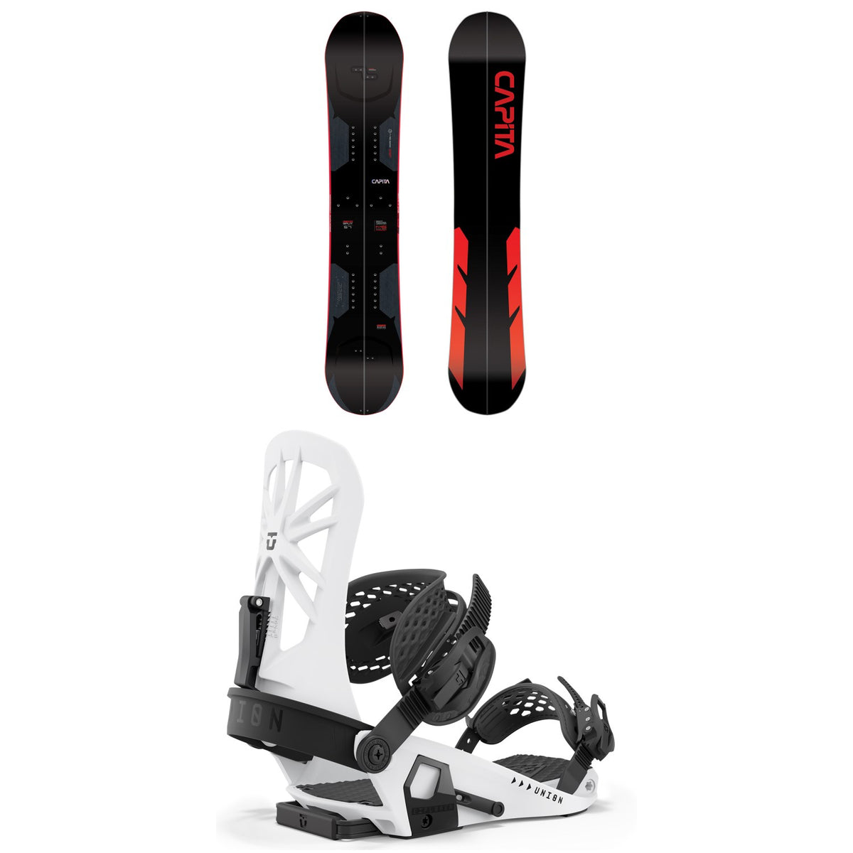 CAPiTA Mega Split Splitboard + Union Explorer Splitboard Bindings