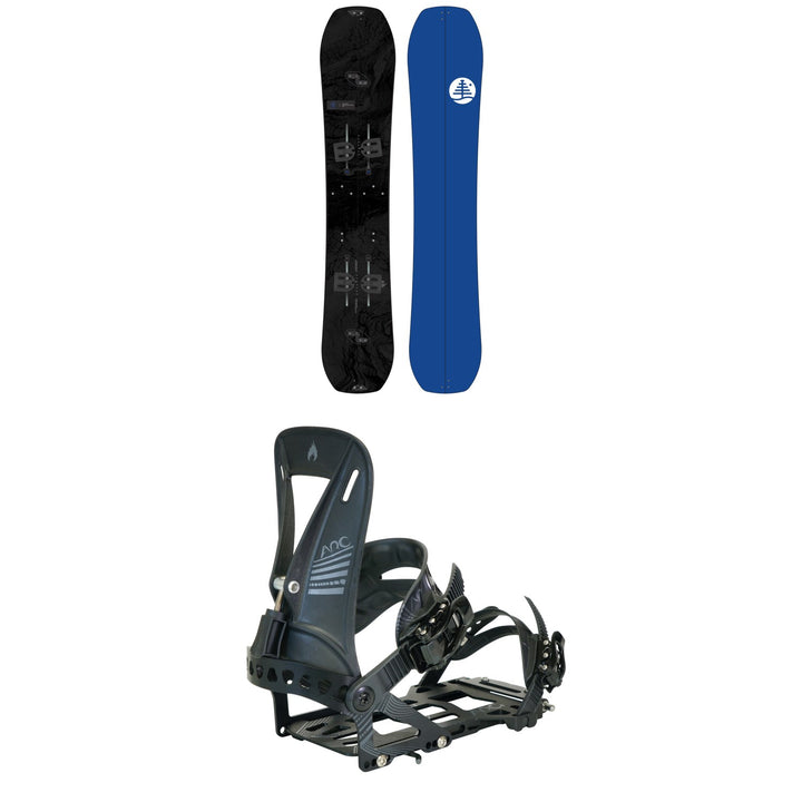 Burton Family Tree Hometown Hero Splitboard + Spark R&D Arc ST Splitboard Bindings 2026