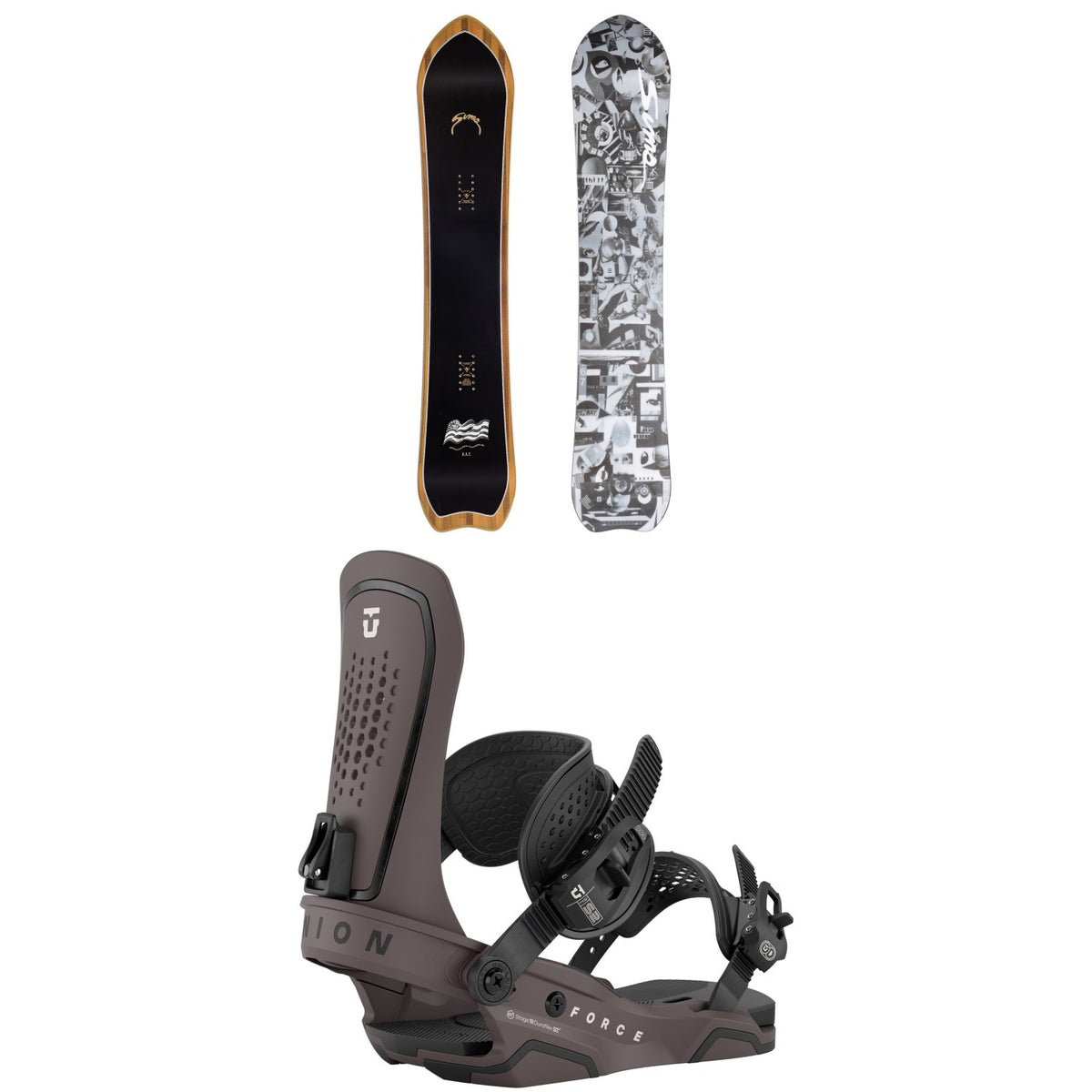 Sims UAP Snowboard + Union Force Snowboard Bindings 2026