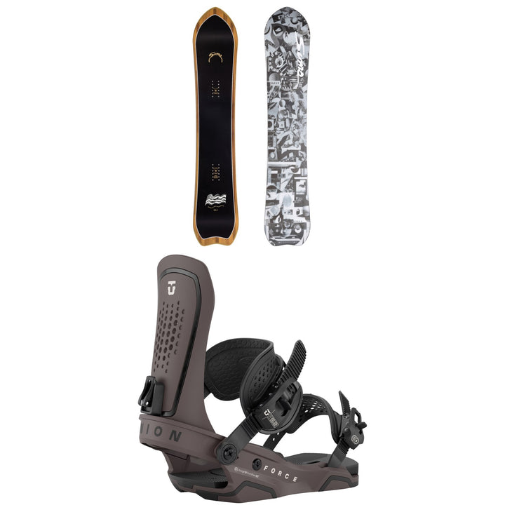Sims UAP Snowboard + Union Force Snowboard Bindings 2026