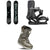 Rome Hype Pro Snowboard + Katana AW Snowboard Bindings + thirtytwo Lashed Double Boa Snowboard Boots - Women's 2026