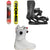 Rome Agent Snowboard + 390 Boss FW Snowboard Bindings + Nidecker Rift Pro Snowboard Boots 2026