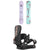 Sims Salt Snowboard + Union Juliet Snowboard Bindings - Women's 2026