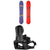 Sims Nub Snowboard + Nidecker LT Supermatic Snowboard Bindings