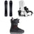 Nidecker The Smoke Snowboard + LT Supermatic Snowboard Bindings +  Index Snowboard Boots 2026