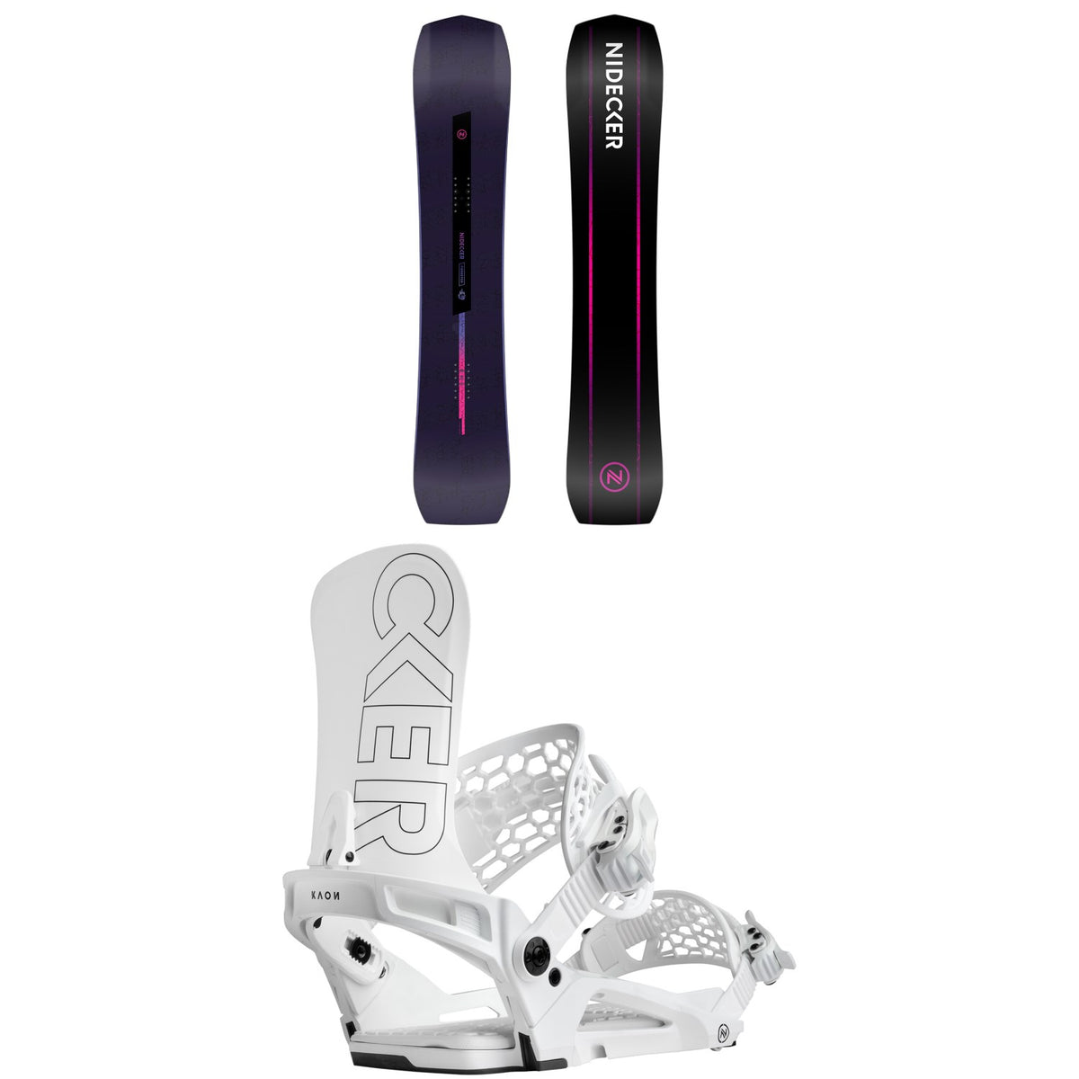 Nidecker Thruster Snowboard + Kaon Snowboard Bindings 2026