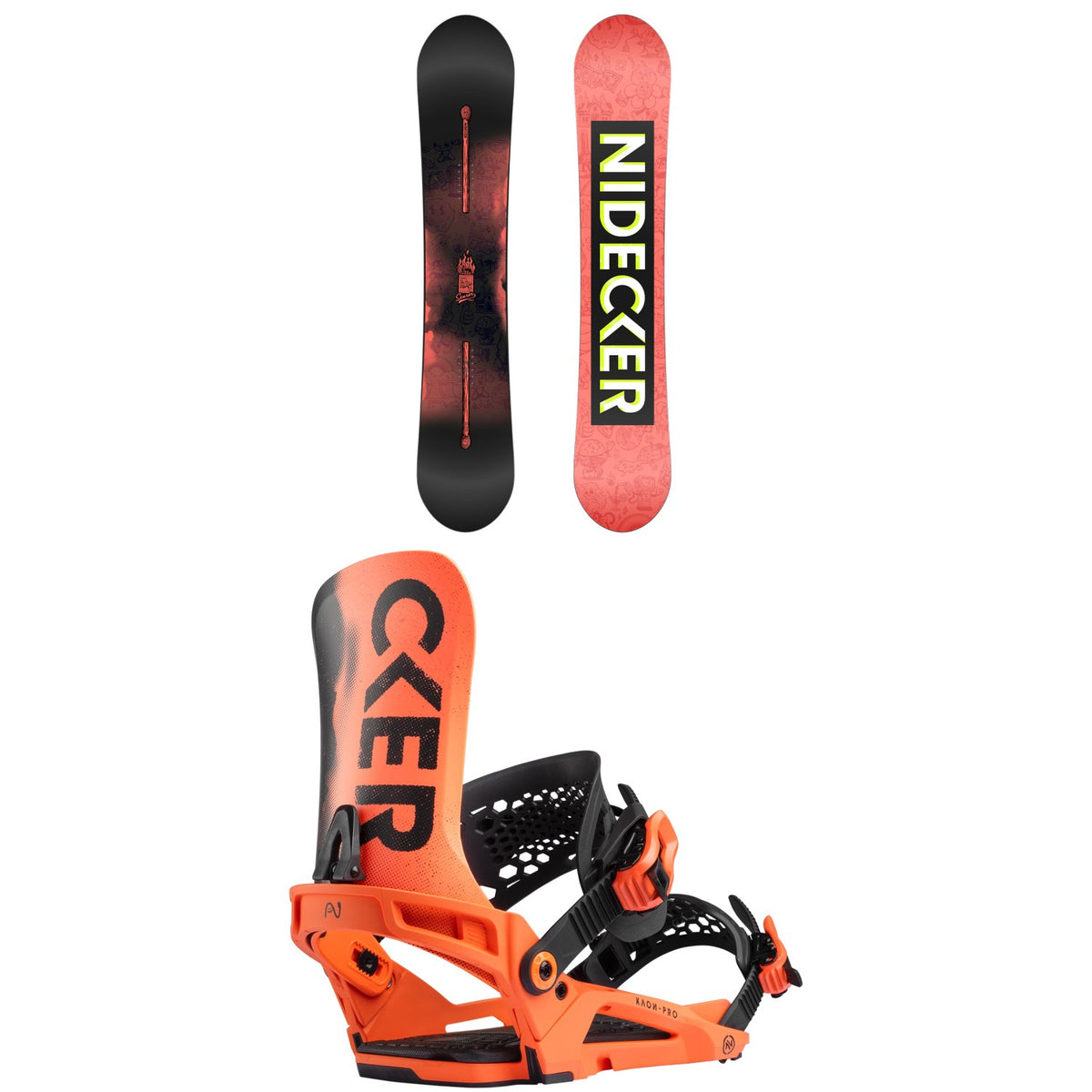 Nidecker Sensor Pro Snowboard + Kaon-Pro Snowboard Bindings 2026