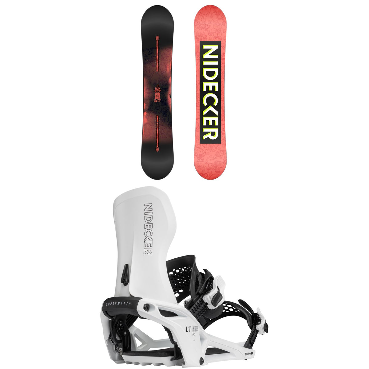 Nidecker Sensor Pro Snowboard  + LT Supermatic Snowboard Bindings 2026