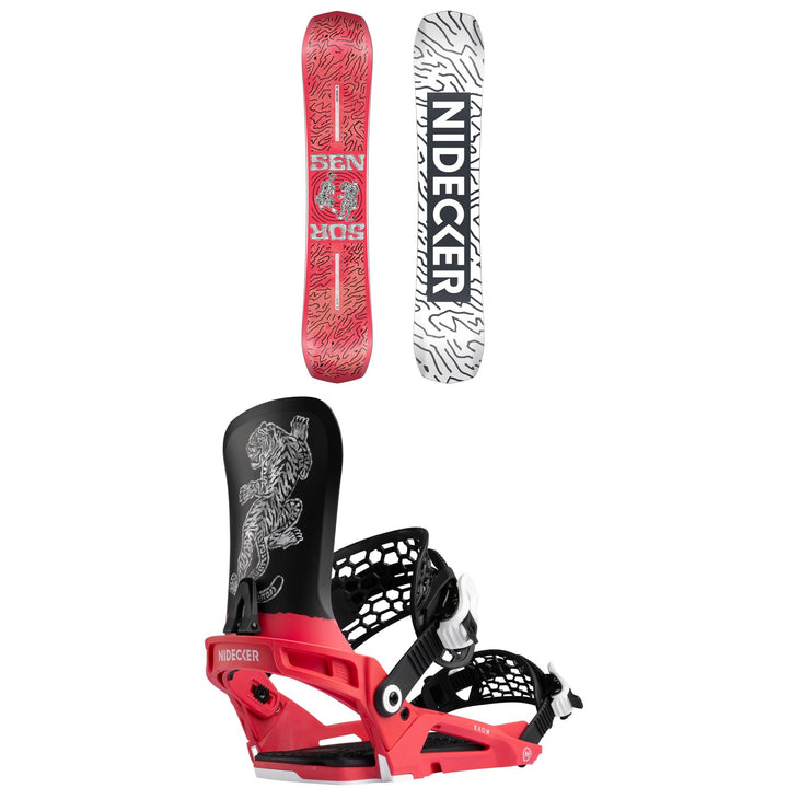 Nidecker Sensor Snowboard + Kaon Snowboard Bindings 2026
