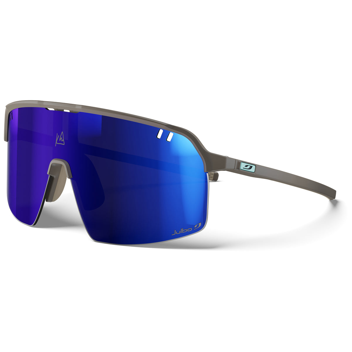 Julbo Intensity Kilian Jornet Sunglasses Dark Brown / Light Brown REACTIV 1-3 High Contrast
