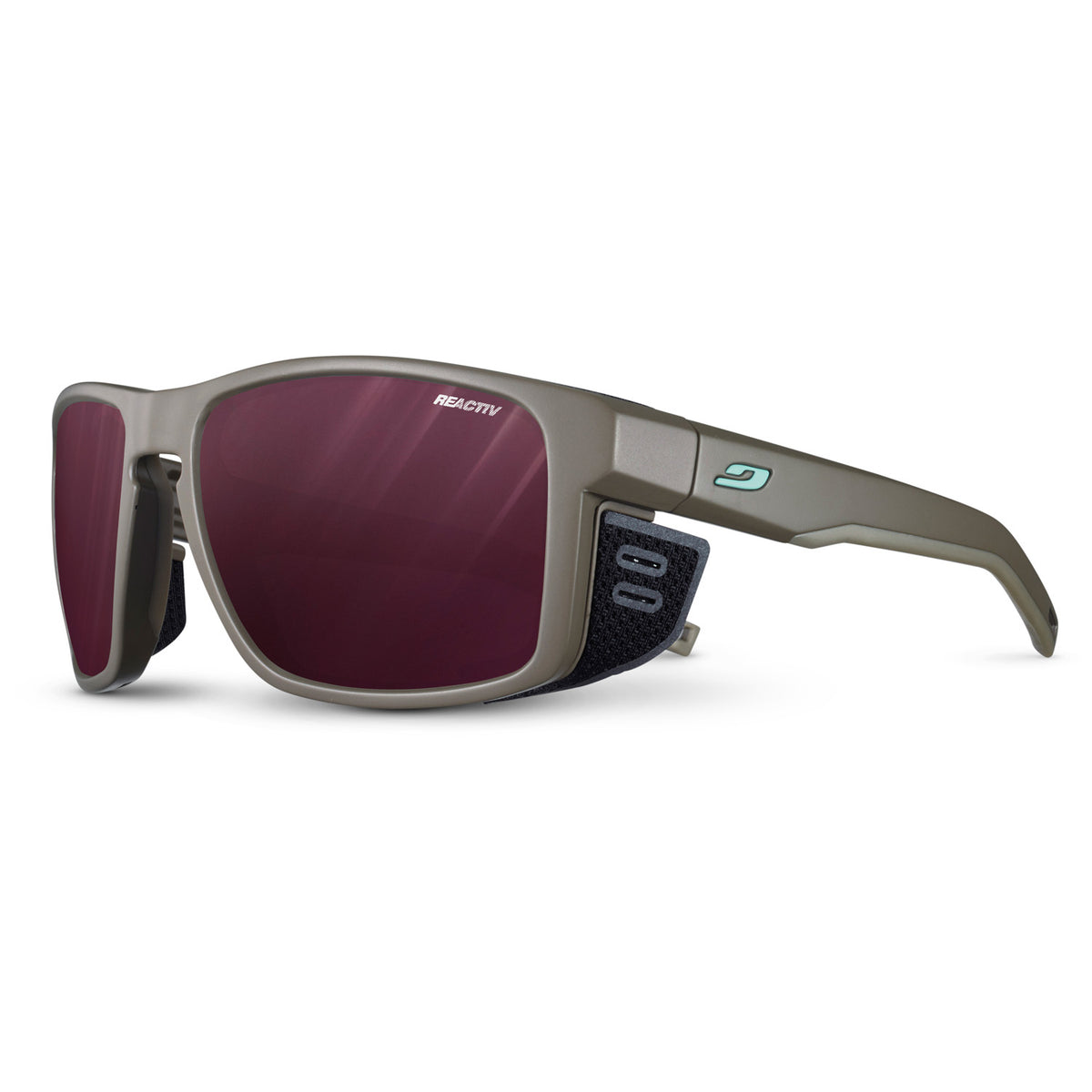 Julbo Shield Kilian Jornet Sunglasses Dark Brown / Light brown REACTIV 0-4 High Contrast