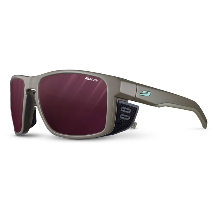 Julbo Shield Kilian Jornet Sunglasses Dark Brown / Light brown REACTIV 0-4 High Contrast