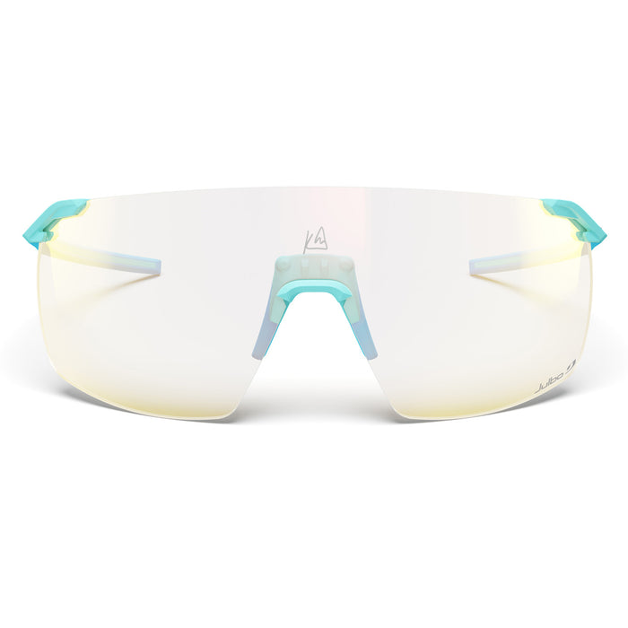 Julbo Faster Kilian Jornet Sunglasses Light Blue Glacier/REACTIV 0-3 High Contrast
