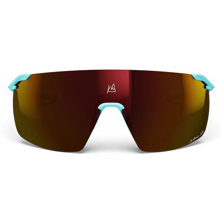 Julbo Faster Kilian Jornet Sunglasses Light Blue Glacier/REACTIV 0-3 High Contrast