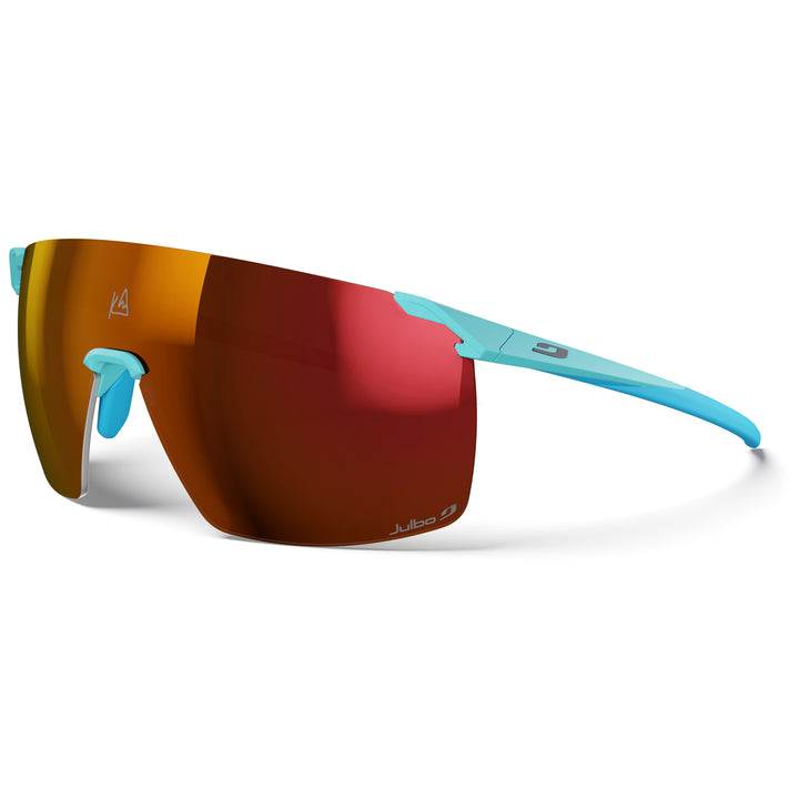 Julbo Faster Kilian Jornet Sunglasses Light Blue Glacier/REACTIV 0-3 High Contrast
