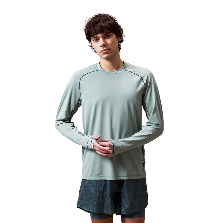 Endura AllTrack Rout Long-Sleeve Tech Tee Sage Green
