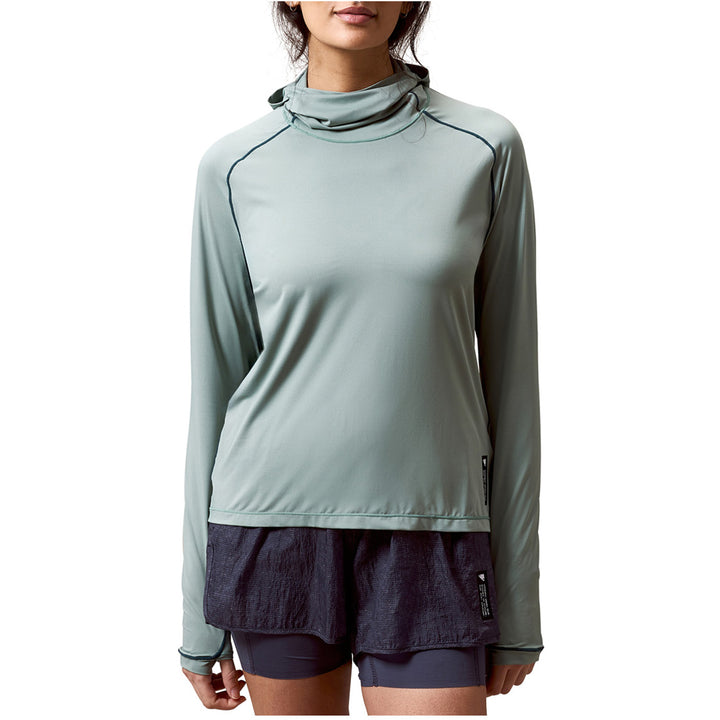 Endura AllTrack Rout Scuba Hoodie - Women's Sage Green