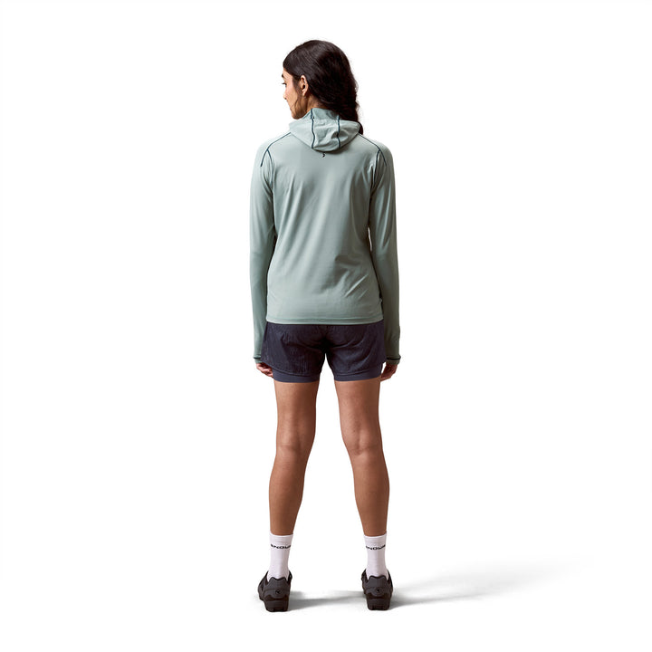Endura AllTrack Rout Scuba Hoodie - Women's Sage Green