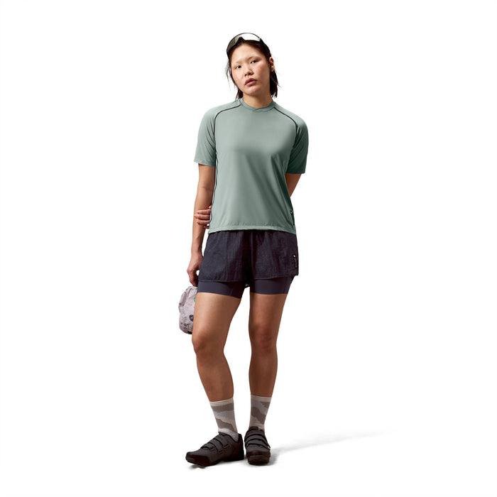 Endura AllTrack Rout Short-Sleeve Tech Tee - Women's Sage Green