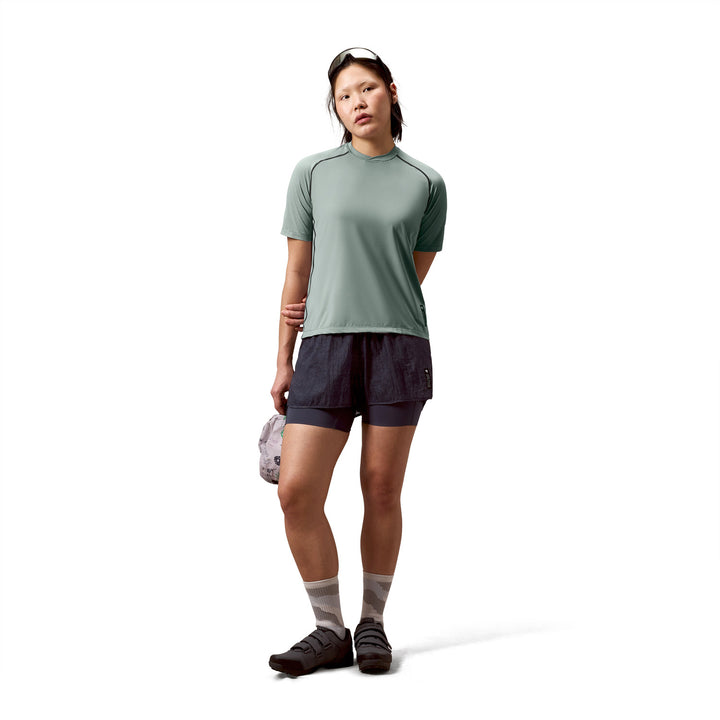 Endura AllTrack Rout Short-Sleeve Tech Tee - Women's Sage Green