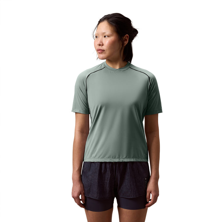 Endura AllTrack Rout Short-Sleeve Tech Tee - Women's Sage Green