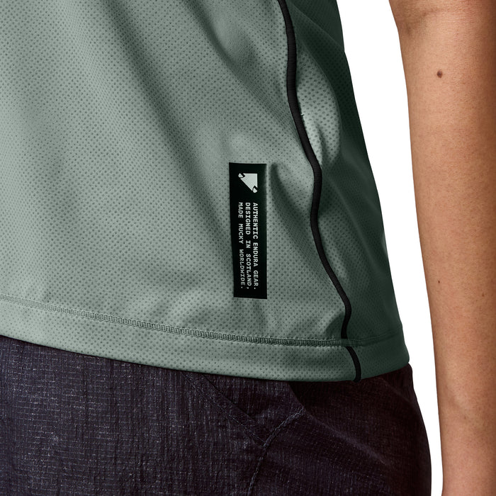 Endura AllTrack Rout Short-Sleeve Tech Tee - Women's Sage Green
