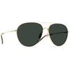 Satin Light Gold/Green Polarized