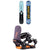 Nidecker Cheat Code Snowboard + Arbor Sapling Snowboard Bindings - Kids' 2026
