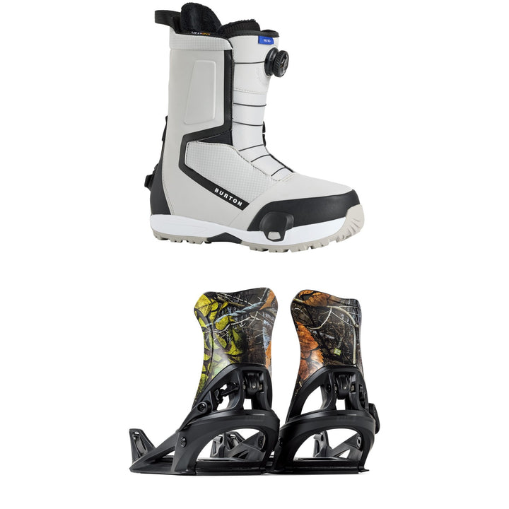 Burton Highshot Step On Snowboard Boots + Flux DS Step On Snowboard Bindings 2026