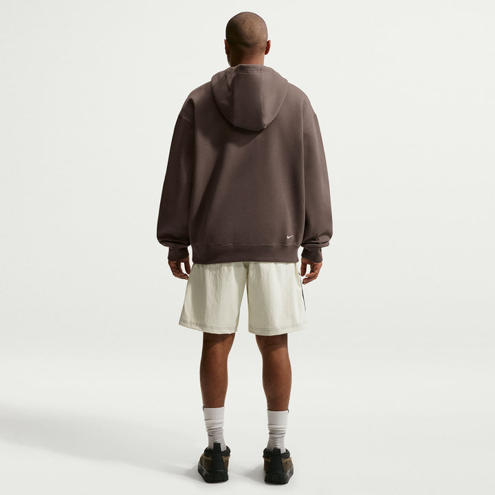 Nike ACG "Tuff Fleece" Hoodie - Men's Ironstone/Mink Browns/Summit White