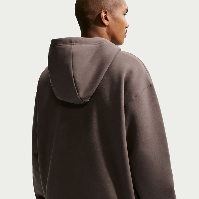 Nike ACG "Tuff Fleece" Hoodie - Men's Ironstone/Mink Browns/Summit White
