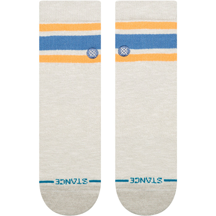Stance Slub Boyd Quarter Socks Heather Grey