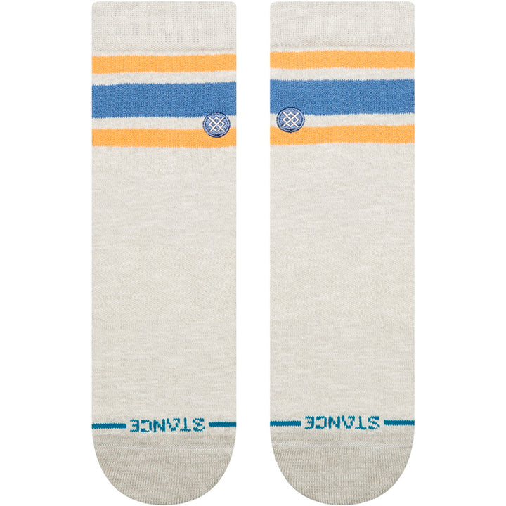 Stance Slub Boyd Quarter Socks Heather Grey