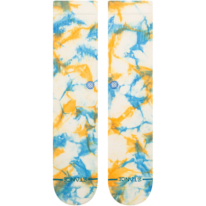 Stance Spotty Dye Crew Socks Mango