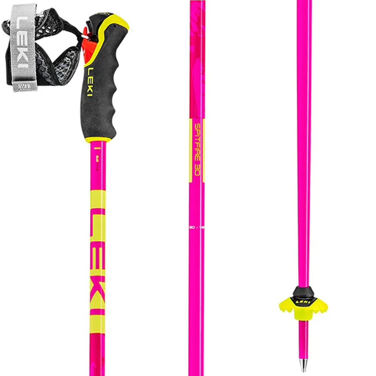 LEKI Spitfire 3D Ski Poles 2025 Berry
