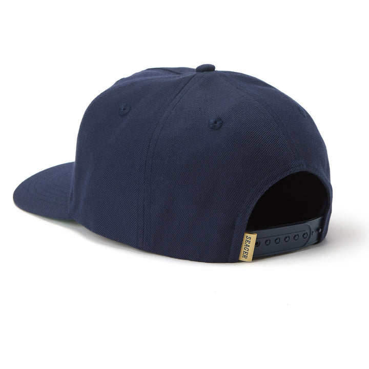 Seager Western Snapback Hat Navy