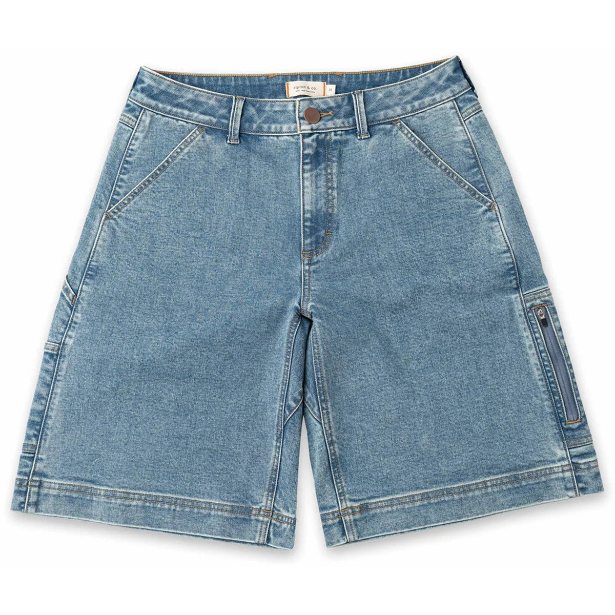 Ripton Bad Leroy Shorts - Men's Vintage Indigo