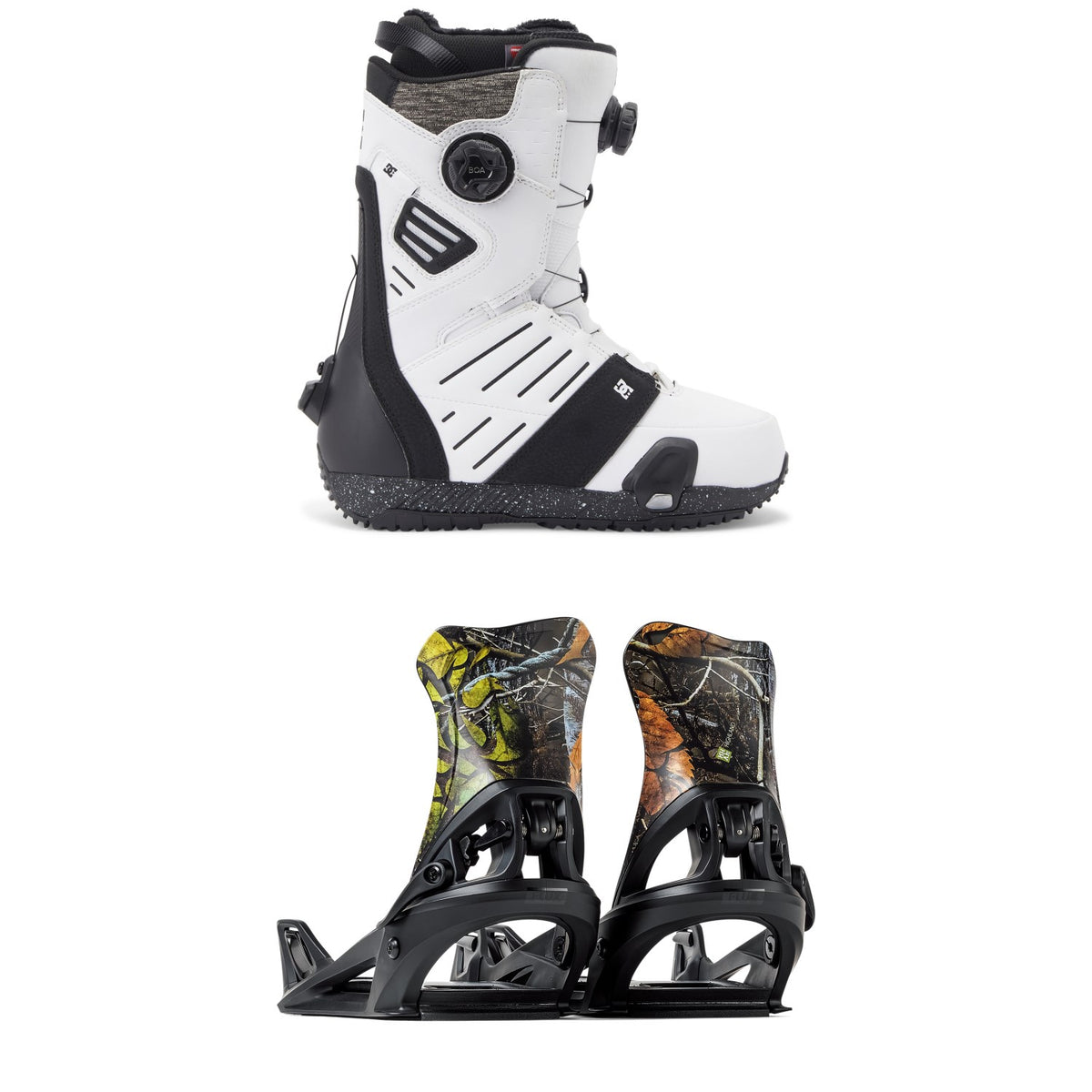 DC Judge Step On Snowboard Boots + Flux DS Step On Snowboard Bindings
