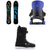 GNU Free Spirit C3 Snowboard + Bent Metal Forte Snowboard Bindings + DC Lotus Snowboard Boots - Women's