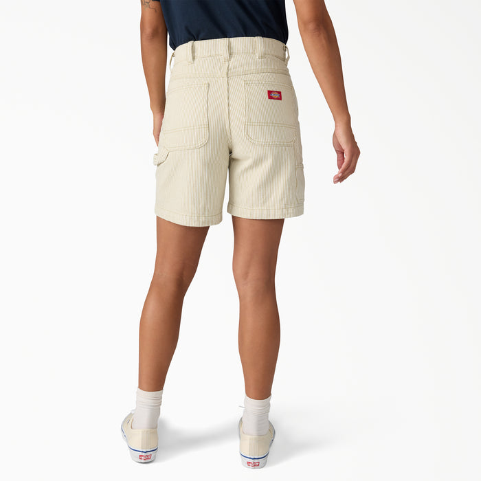 Dickies 7" Hickory Carpenter Shorts - Women's Eucalyptus