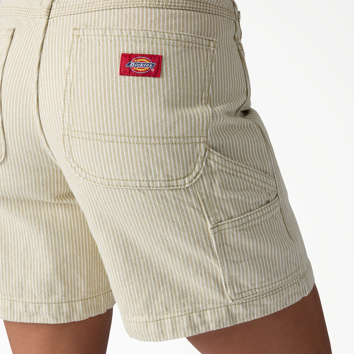 Dickies 7" Hickory Carpenter Shorts - Women's Eucalyptus