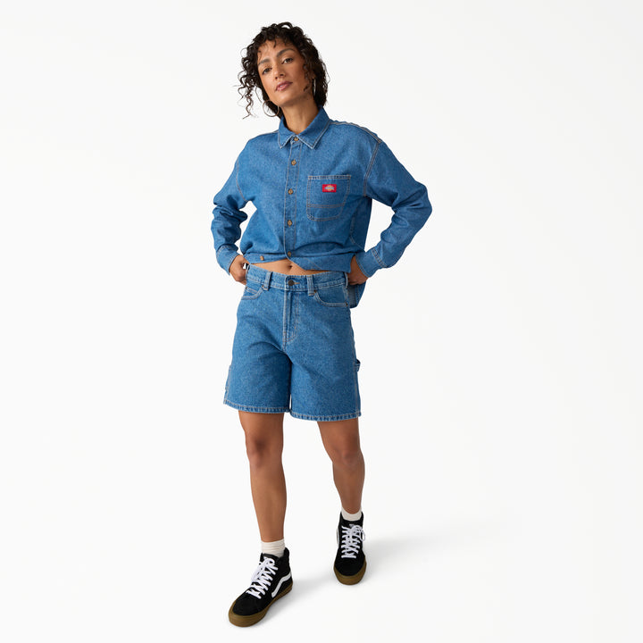 Dickies 993 7" Carpernter Shorts - Women's Classic Blue