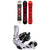 GNU Ladies Choice Asym C3 Snowboard + Burton Lexa Snowboard Bindings - Women's 2026