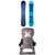 GNU Asym Pro Choice C3 Snowboard 2025 + Bent Metal Stylist Snowboard Bindings - Women's