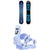 GNU Asym Pro Choice C3 Snowboard 2025 + Union Trilogy Snowboard Bindings - Women's